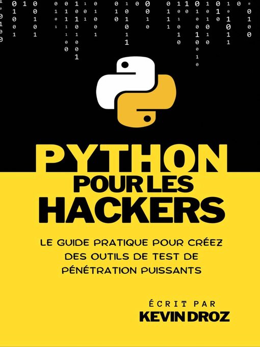 Title details for Python pour les hackers by Kevin Droz - Wait list